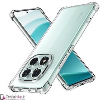 Silikoninis-Anti shock dėklas - permatomas (Xiaomi Redmi Note 14 Pro 5G/Poco X7 5G) Silikoninis-Anti shock dėklas - permatomas (Xiaomi Redmi Note 14 Pro 5G/Poco X7 5G)
